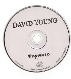 David Young Happiness 2002 CD Professionally Cleaned - Picture 1 of 2