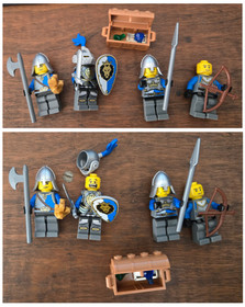 LEGO Castle #850888 LEGO Castle Lion Knights Figures Retired 