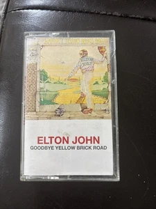 CASSETTE TAPE ELTON JOHN GOODBYE YELLOW BRICK ROAD Tested - Picture 1 of 2