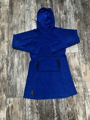 Vestido con capucha para mujer Melanzana micro rejilla talla M Foto 1 de 3