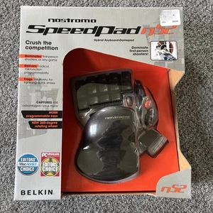 Belkin NOSTROMO N52 SPEEDPAD USB PC Ergonomic Gaming Keypad Controller - Picture 1 of 2