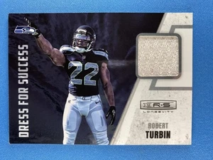 Robert Turbin 2012 Panini Rookies & Stars Longevity #22 Jerseys Seattle Seahawks - Picture 1 of 2
