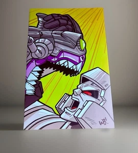 Transformers #19 Virgin Variant Matthew Waite Signed w/COA C2E2 Exclusive - Picture 1 of 2