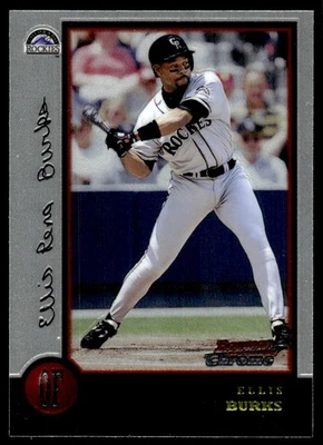 1998 Bowman Chrome Ellis Burks Colorado Rockies #268 - Image 1 of 2
