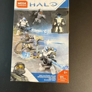 2018 Mega Construx HALO UNSC Blizzard Squad FVK32 NEW SEALED - Picture 1 of 7