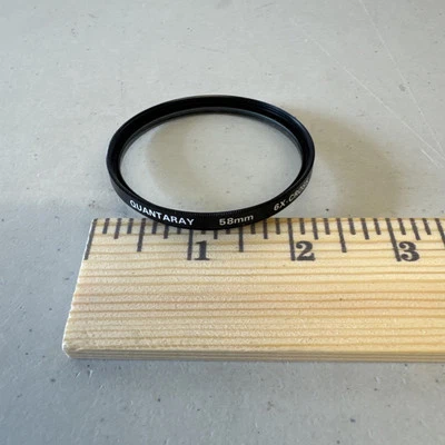QUANTARAY 58mm 6x Cross Filter Cross Screen - Image 1 of 3