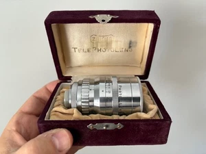 Zakor 1 1/2"  f 1.0 Fast Vintage D Mount Cine Movie Lens Japan Zunow - Picture 1 of 12