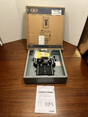 SQUARE D QO112M100P 负载中心 100A 120/240VAC 冲洗,无盖 — 第 1/4 张图片