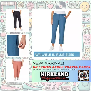 Kirkland Signature Women's Ankle Travel Pant - Picture 1 of 18
