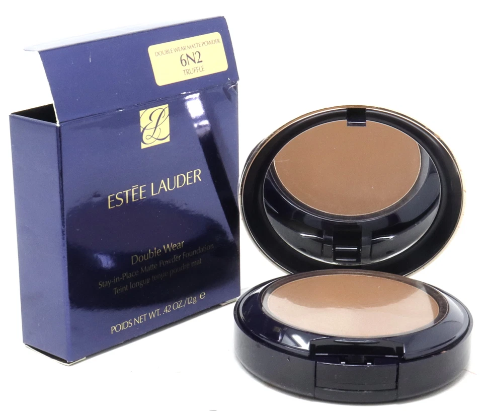 Estee Lauder Double Wear Matte Powder Foundation 6n2 Truffle .42oz
