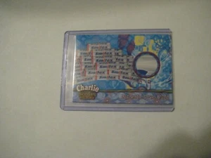 Charlie and the Chocolate Factory Authentic Prop Card - Picture 1 of 2