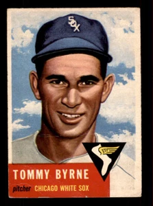 1953 Topps #123 Tommy Byrne VG (Creases) - Bild 1 von 2