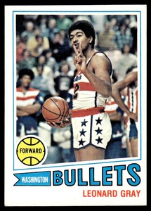 1977-78 Topps Leonard Gray Washington Bullets #7