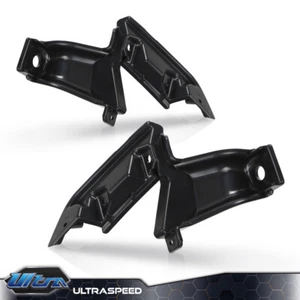 Fit For 2009-2011 Honda Civic Coupe Driver & Passenger Side Grille Bracket Set - Picture 1 of 12