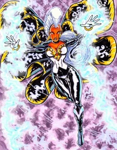 Marvel Comic X-Men Storm Goddess Lightning 11 X 17 Impresión Fan Art  - Imagen 1 de 1