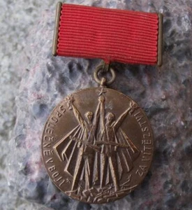 1975 30 aniversario de la liberación de la Segunda Guerra Mundial por las fuerzas armadas soviéticas insignia alfiler - Imagen 1 de 2