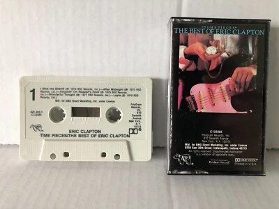 TIME PIECES THE BEST OF ERIC CLAPTON 1984 RSO BMG Club Cassette - Image 1 of 4