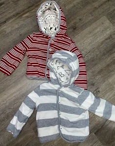 Burts Bees Wende schwere Jacken, Größe 12 Monate - Bild 1 von 7