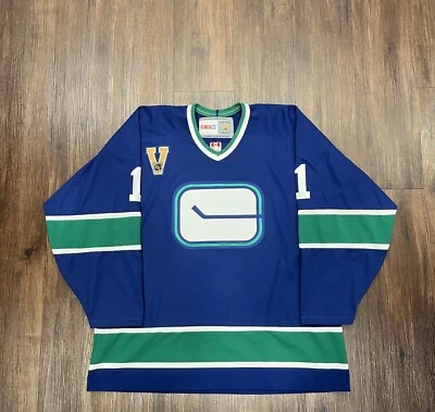 Vancouver Canucks #1 Roberto Luongo CCM Vintage Hockey NHL Jersey - Size XL - Image 1 of 4