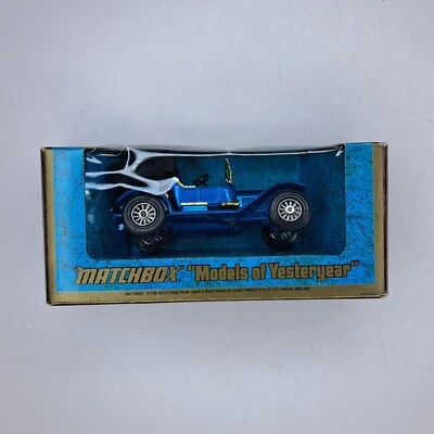 Vintage Matchbox Models of Yesteryear Y-8 1914 Stutz Roadster 48:1 Scale 1973 - Image 1 of 4