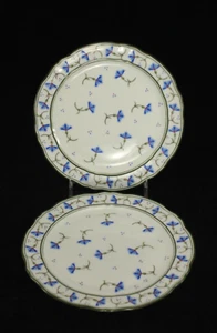 Raynaud Limoges France Ceralene - Two 6¼" Bread & Butter Plates - Cornflower - Picture 1 of 4