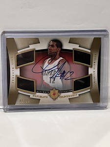 2007-08 Upper Deck Ultimate Collection Auto Patch 01/25 LaMarcus Aldridge