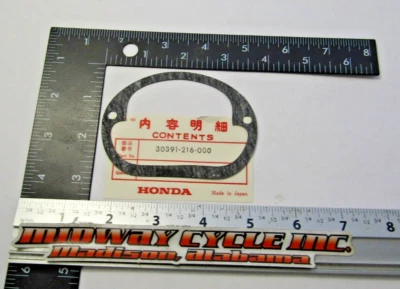 NUEVO NOS OEM HONDA CB160 PUNTOS JUNTA CUBIERTA 30391-216-306 CB CL 160 CL160 lm Foto 1 de 4
