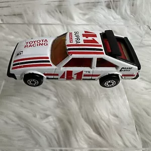 Vintage Matchbox Superfast 1982 White Toyota Supra Racing #41 - Picture 1 of 9