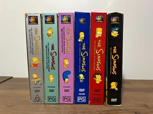 The Simpsons DVD Lot Seasons 1-6 Collector’s Edition Box Set Region 4 PAL Aus - Picture 1 of 7
