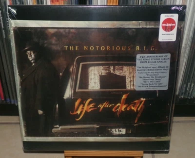 THE NOTORIOUS B.I.G LIFE AFTER DEATH SILVER LP HYPNOTIZE MO MONEY MO PROBLEM - Image 1 of 4