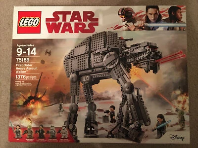 LEGO Star Wars First Order Heavy Assault Walker 2017 (75189) RETIRED NEW IN BOX - Image 1 of 4