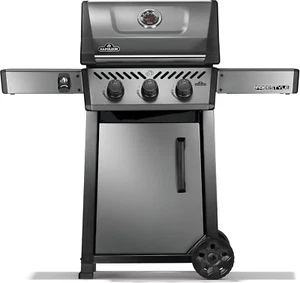  Freestyle 365 Propane Gas Outdoor Grill, Graphite Grey – 3-Burner BBQ - Picture 1 of 11