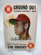 1968 Topps Game Card #32 Orlando Cepeda St. Louis Cardinals Stained Good BUF