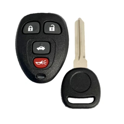 Mando a distancia sin llave electrónica OEM + llave con chip 4 botones KOBGT04A 15252034 Foto 1 de 3