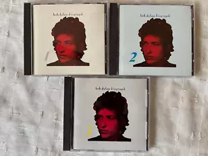 BOB DYLAN - Biograph - Rock 3-CD set w/53 tracks-Nice1 - Imagen 1 de 6