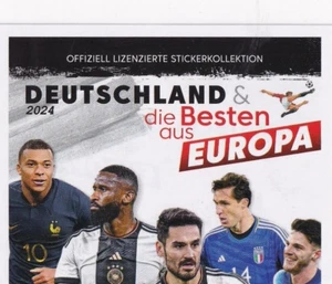 Panini 2024 Germania & La Migliori Em Adesivo No. 1 Cover Adesivo Mbappe - Foto 1 di 2