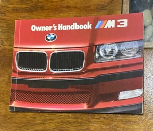 GENUINE BMW M3 COUPE OWNERS INSTRUCTION MANUAL HANDBOOK 3.0 S50 E36 1992-1995 - Picture 1 of 4
