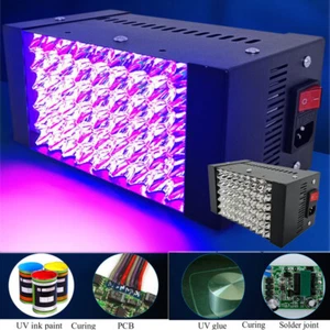 Lámpara de Curado de Pegamento UV 405nm 365nm 395nm Luz LED Ultravioleta 160W 200W 240W 320W - Imagen 1 de 18