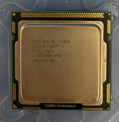 Intel Core i7 SLBJJ i7-860 2.80GHz 8M Socket 1156 Quad Core Processor / CPU - Image 1 of 4