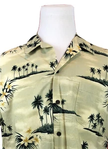 RJC MADE IN HAWAII 100% Cotton Hawaiian Shirt Mens Size XL - Picture 1 of 8
