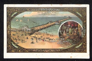 Heinz Ocean Pier Atlantic City Permanent Exhibit Postcard c1909 NP - Picture 1 of 2