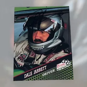 Dale Jarrett 1994 FINISH LINE RACING JGR #18 VINTAGE autographed NASCAR card - Picture 1 of 1