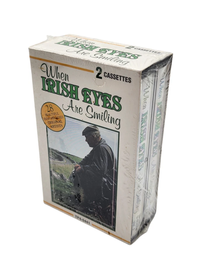 When Irish Eyes are Smiling Cassettes Vol 1 & 2 Box Set Madacy TP4-5441  SEALED - Image 1 of 2