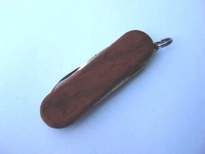 Victorinox Classic SD Swiss Army Knife - Wooden Handles - Picture 1 of 4