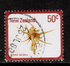 New Zealand 1975-81 SG1102 50c Spiney Murex Sea Shells Used