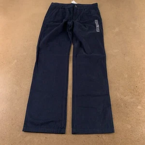 The Children's Place Boys Size 14 Navy Pleated Front Straight Leg Chino Pants - Picture 1 of 5