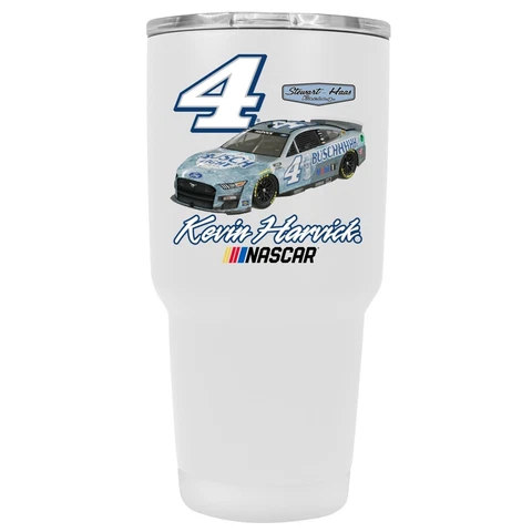 4 Kevin Harvick Officially Licensed 24Oz Stainless Steel Tumbler Car Design Cover