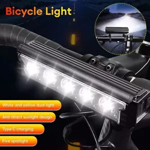 6600mAh 2800 lumen rechargeable LED Lighting Bar 4 Bicycle Ebike covnersion Kit - Picture 1 of 12