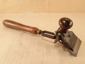 Vintage Stanley No. 82 Tischler Holz verstellbarer Kopf Schaber Hobel - Bild 1 von 7