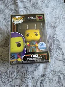 Funko Pop! Marvel: Loki Black Light Funko exclusivo de tienda (242) con protector - Imagen 1 de 6